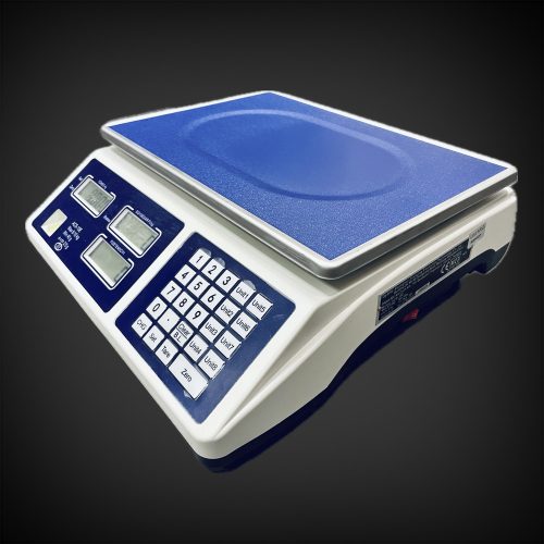 ACS-E 30 kg-os hitelesített lapos digitális mérleg
