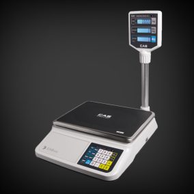   CAS PR-II 15 kg-os hitelesített, digitális tornyos mérleg, RS232 porttal