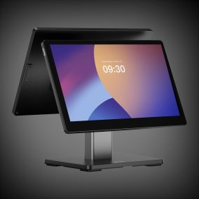   iMIN SWAN-2 érintőképernyős Android POS terminál + 10,1'-os vevő oldali kijelző