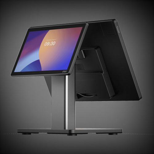 iMIN SWAN-2 érintőképernyős Android POS terminál + 10,1'-os vevő oldali kijelző